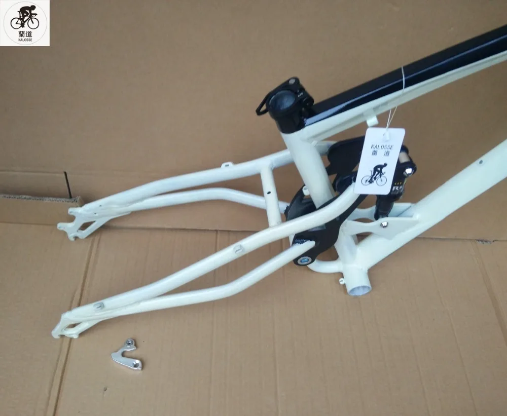 Excellent Kaloss Air suspension DH/AM  frame  Bike snow  26*4.0 inch  Fat/Snow  bike frame  Full suspension  DIY colors   26*17 inch , 24 Excellent Kaloss Air suspension DH/AM  frame  Bike snow  26*4.0 inch  Fat/Snow  bike frame  Full suspension  DIY colors   26*17 inch , 24