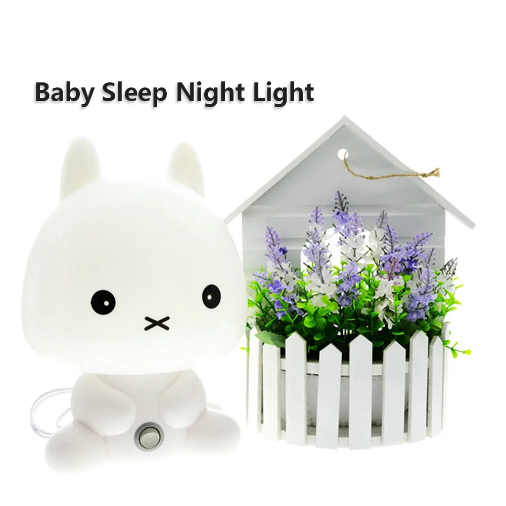 

Panda/Rabbit/Dog/Bear Desk Night Lights Baby Room Cartoon Night Light Kids Bed Lamp Sleeping Night Lamp Table Lamp With Bulb