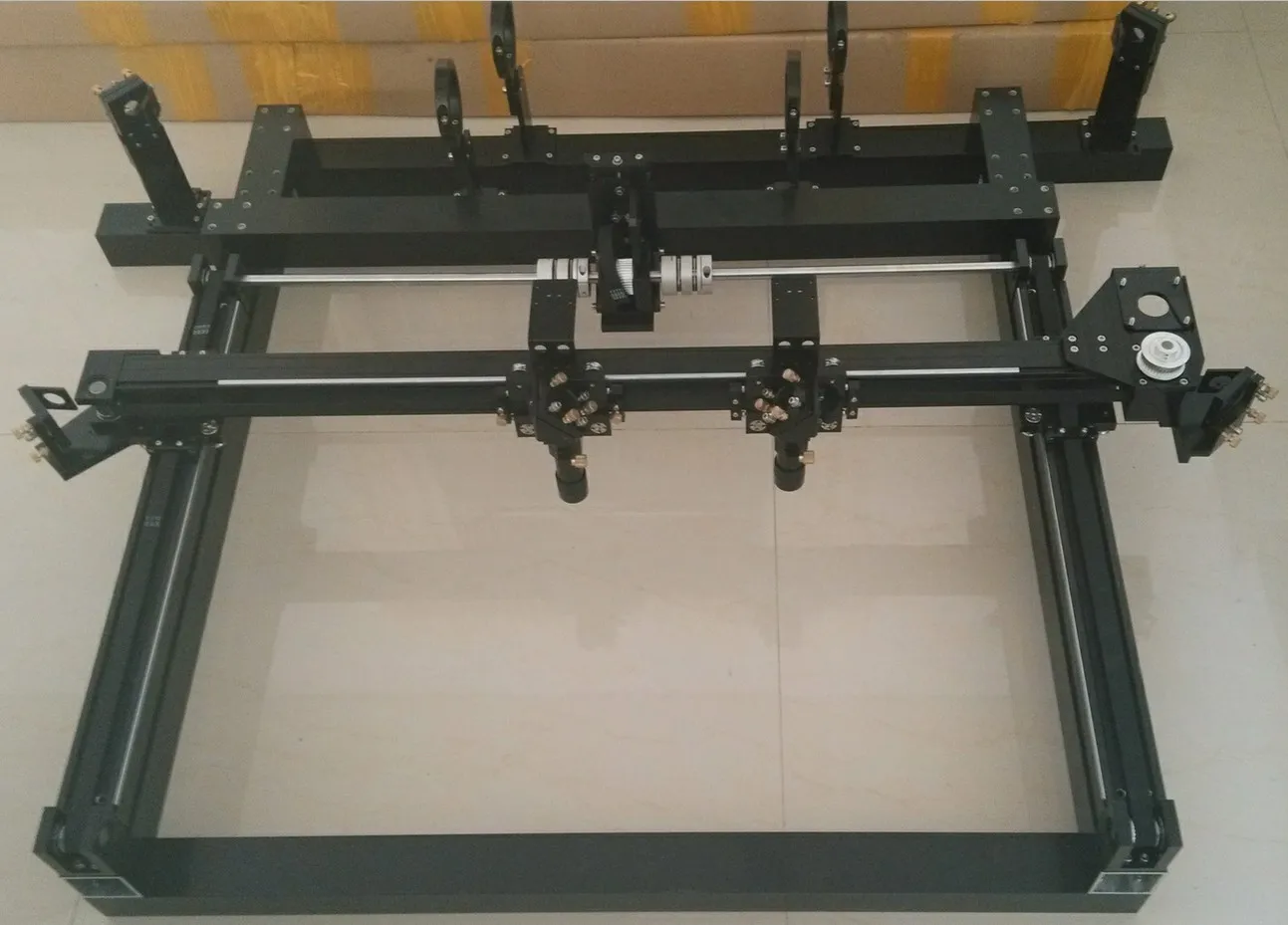 

CM02-D1080 DIY Kit for CO2 Laser Cutting Machine High Speed 2 Laser Head Outer Guide for laser engraver and cutter