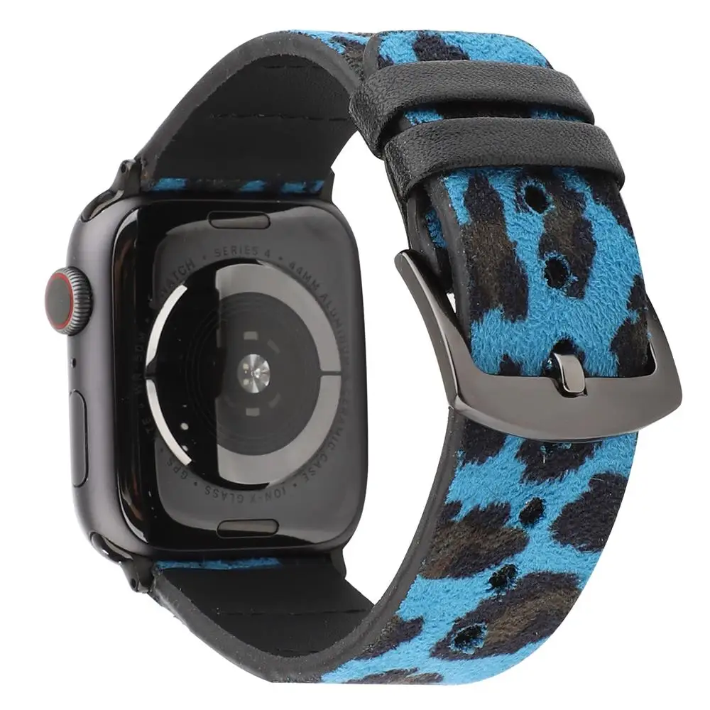 Ремешок из натуральной кожи для apple watch band 44 мм 38 5 4 3 iwatch 42 40 correa pulseira браслет