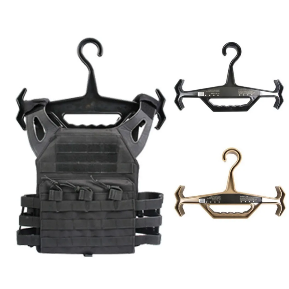 Outdoor Hook Heavy Duty Tactical Equipment Durable Hanger for Vest Heavy Coat Utility Durable Hanger Airsoft Hunting Tools