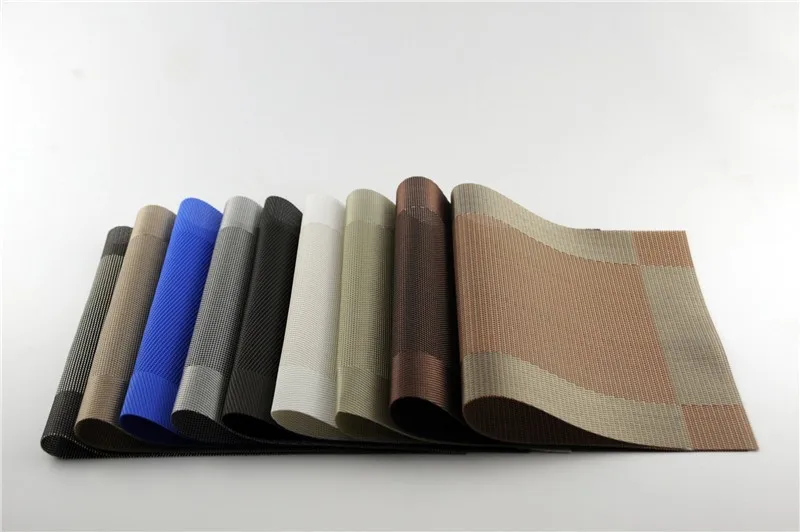 Hot Sales PVC Placemat for Table Mat Pad Drink Wine Coasters 2