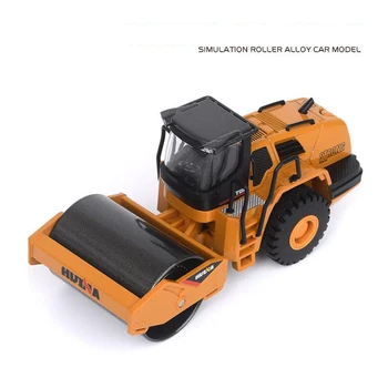 

1:50 high simulation alloy engineering vehicle metal casting Roller alloy car model boy toy vehicles