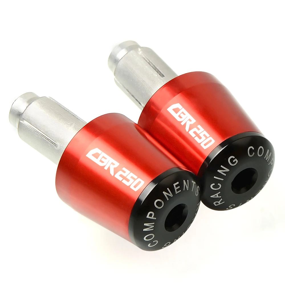 

Motorcycle Handle Grip Bar Ends Motorbike Handlebar Grips Ends For HONDA CBR 250 CBR250 NSR250/MC18/MC21/MC22/MC19 1988-2016