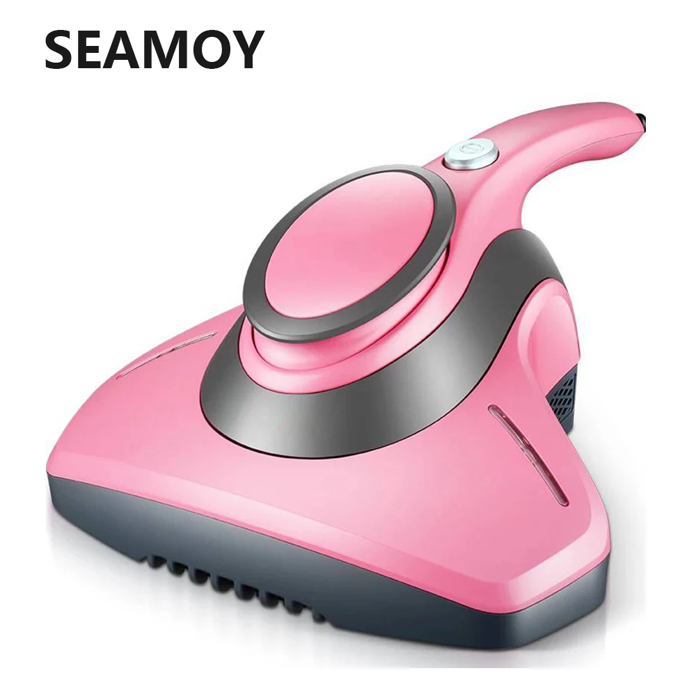 

Seamoy MINI Vacuum Cleaner Handheld Dry Suction Sweeper Household Putt Carpet Bed Mite Catcher Dust Electric Aspirator Collector