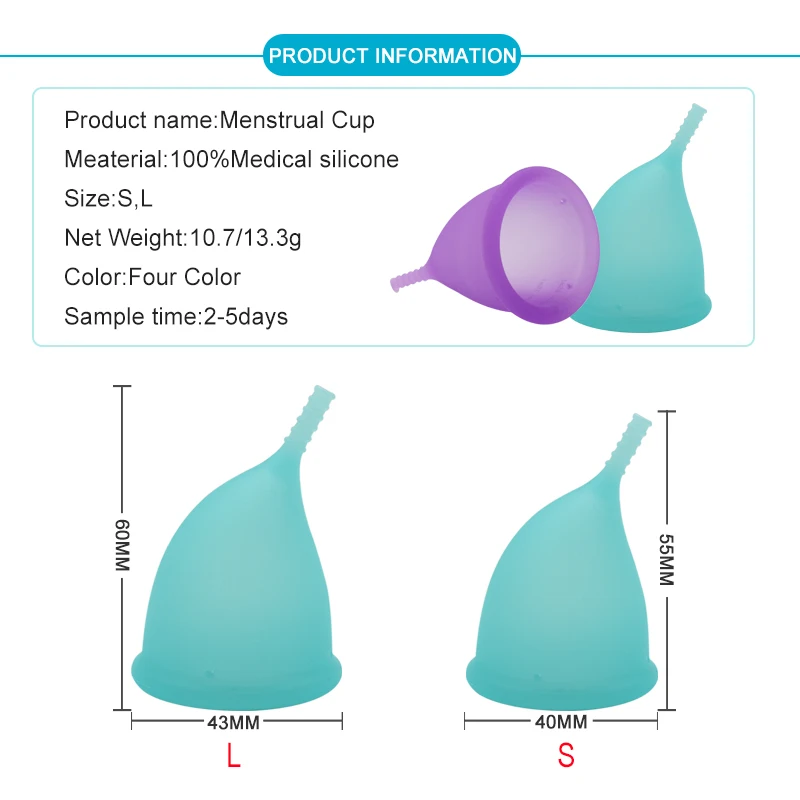 Лучшая менструальная чашка Женская гигеиновая Дамская чашка хорошая, чем гигиеническая салфетка копа менструальная чашка медицинская силиконовая фурузионная чашка