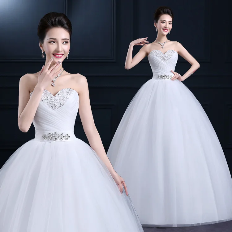Свадебное платье принцессы, недорогое белое свадебное платье ручной работы, свадебное платье vestito da sposa