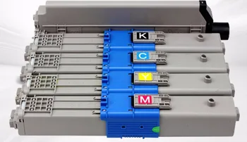 

4pc/set new printer Color toner cartridge CX2731 Compatible for Oki CX2731MFP OK 2731 photocopy toner kit 44469813 44469739 kcmy