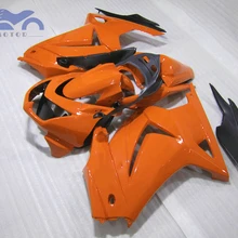 Пользовательские Инъекции обтекатель комплект для KAWASAKI Ninja250 2008- ZX 250R ABS спорт Мотоцикл Обтекатели EX250 08-14 оранжевый части тела