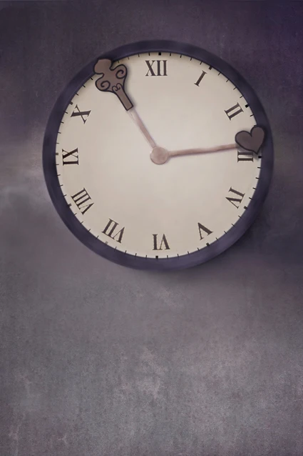 Big clock theme studio backdrop dark photography background reminiscence digital photo cloth f-5123 | Электроника