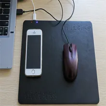 Quick Charge Qi Беспроводной Зарядное устройство для iPhone 7 6 6S 5 5S SE с Мышь Pad Универсальная зарядка для samsung Galaxy S7 S6 край S5 LG