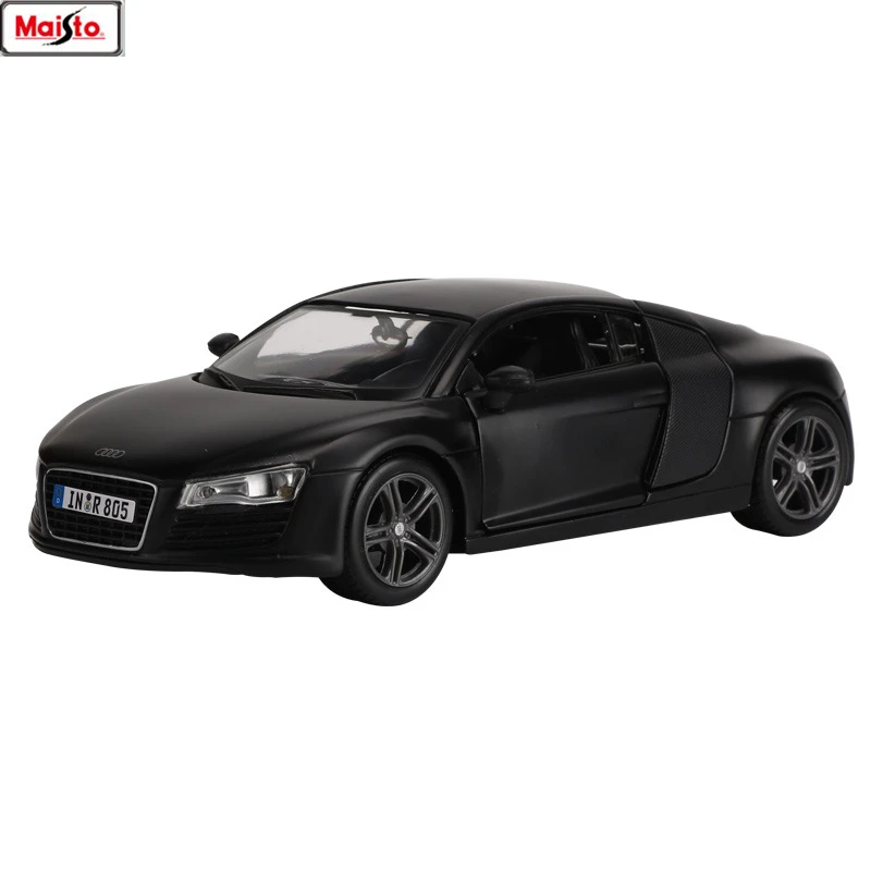 

Maisto 1:24 Audi R8 sports car manufacturer authorized simulation alloy car model crafts decoration collection toy tools