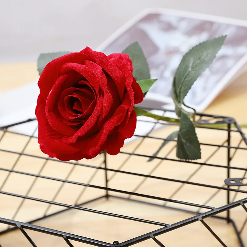 Aritificial Flowers Beautiful Rose Silk Flowers For Wedding