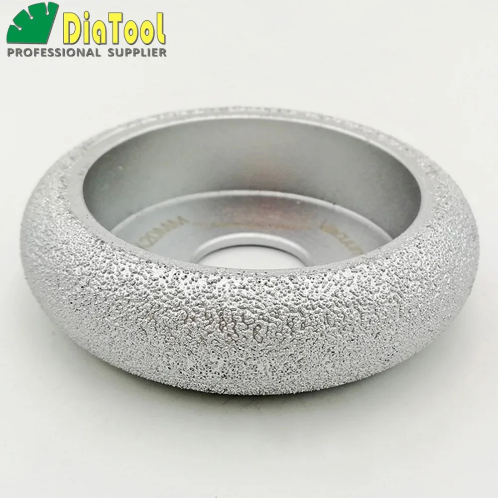 DIATOOL 3 шт. Dia75mm ВАКУУМНОЙ ПАЙКИ Diamond выпуклых колеса/профиль колеса для камня Искусственный камень Ceremics Стекло бетона