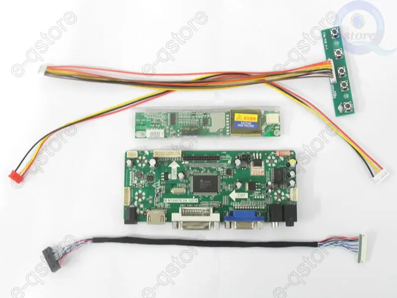 

(HDMI+DVI+VGA+Audio)LCD Controller Board Kit for 13.3" 1280X800 LP133WX1(TL)(A1)