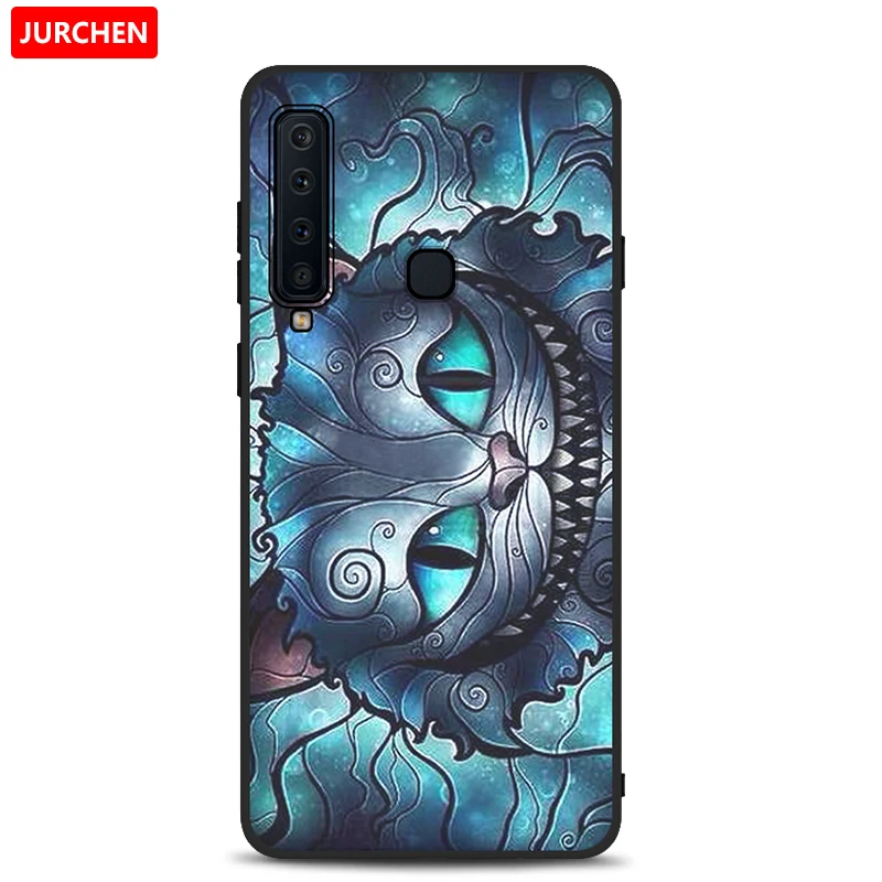 Чехол jurchen для samsung Galaxy A9 A920F, задняя крышка, силиконовый милый мультяшный TPU мягкий чехол для samsung A9S A9200, чехол для телефона - Цвет: 45