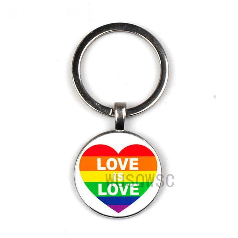 WUSQWSC Pride lgbt подарок для девушек брелок ключей сувенир ювелирные изделия|Брелоки| |