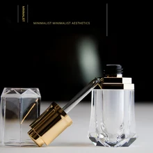 1pcs 10ml acrylic essential oil essence bottle Beauty salon tattoo color milk Colorant UV plating press small empty bottle BQ259