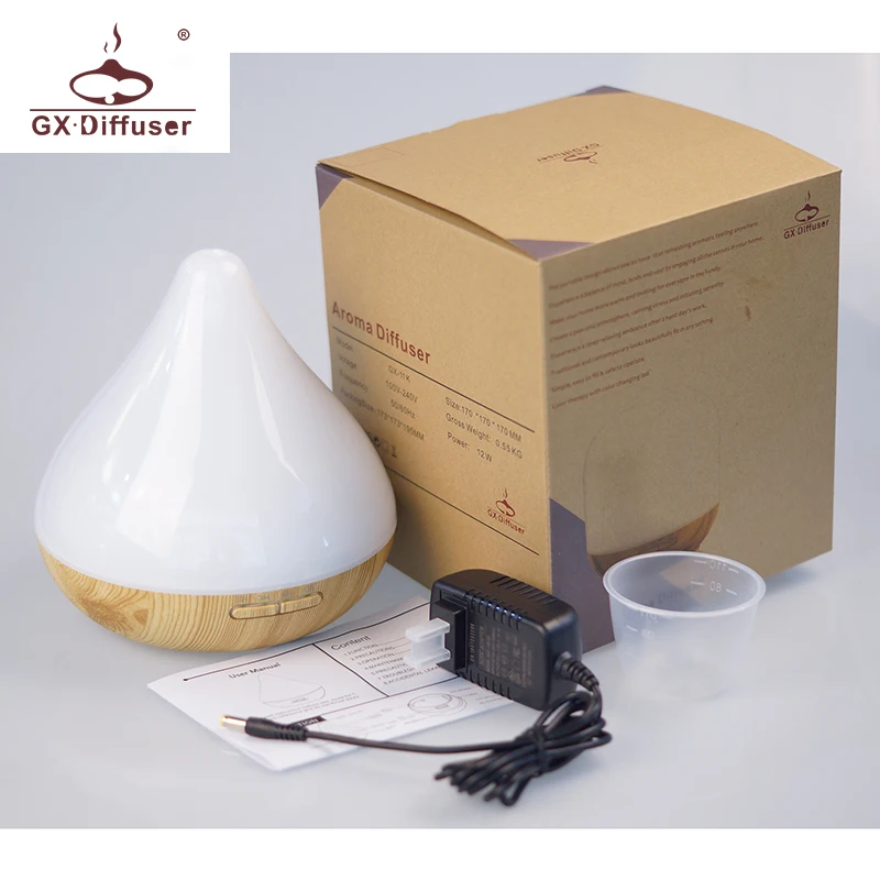 Аромараспылитель GX. Diffuser аромараспылитель эфирных масел со светодиодной