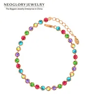 Neoglory браслеты и браслеты с разноцветными бусинами модные массивные ювелирные изделия бренд подарок для матери и девочки Новинка 2020 горячая Распродажа Colf - изображение