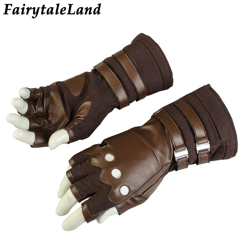 

Captain America Gloves Avengers Infinity War Cosplay Accessories leather cosplay gloves Captain America cycling gloves