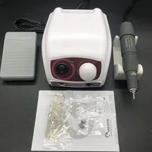 35 к сильной 207B микро мотор сильный 210 Чемпион-3 H37L1 наконечник Электрический Фрезер для маникюра Набор для полировки ногтей инструменты для ногтей