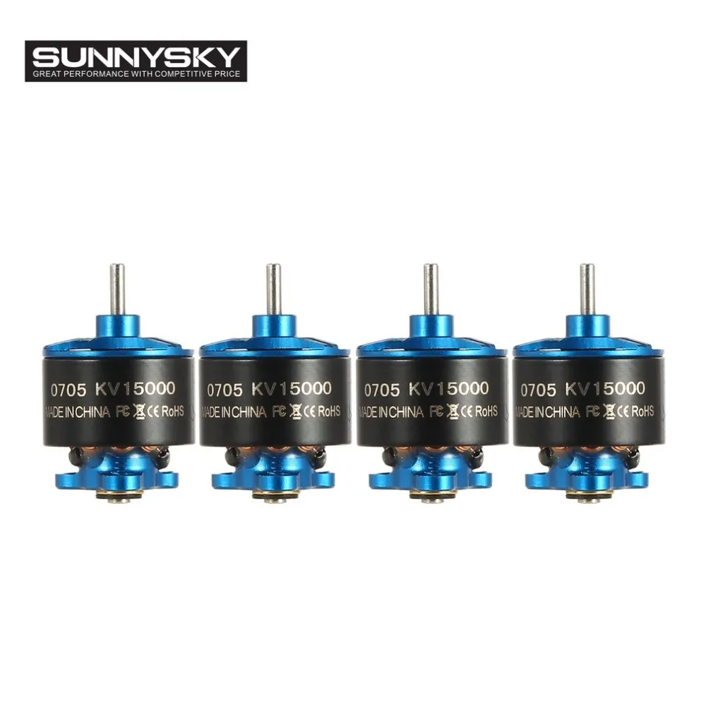 

4pcs SUNNYSKY 0705 15000KV Min Brushless Motor RC Part for 60 70 80 90mm Micro RC Racing Drone Aircraft Multicopter