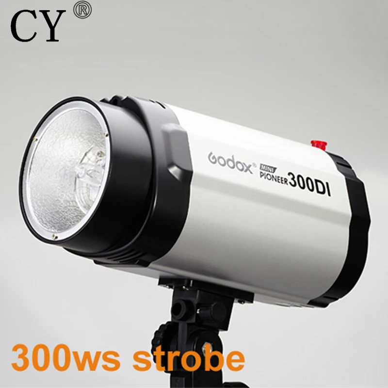 

300ws 110V Photo Studio Mini Strobe Flash Monolight Studio Flash Lighting Photography Equipment PSLF3B Godox Smart 300DI