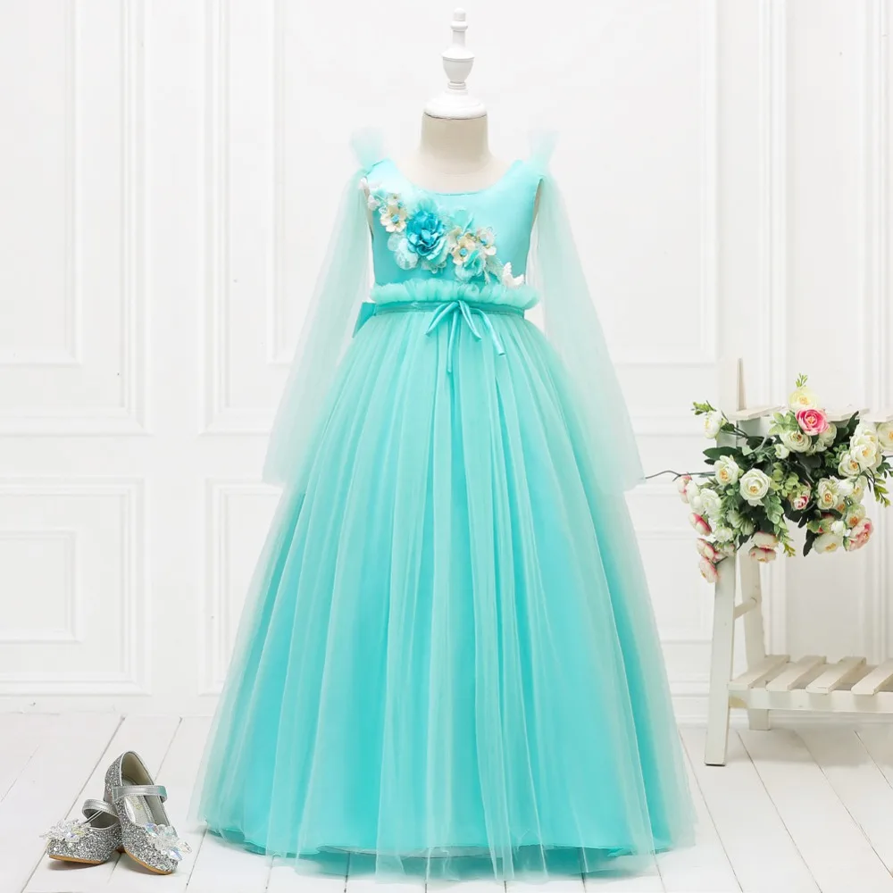 

New Summer Girl Dresses For Girls Birthday Party Kids Clothes Princess Dress Children Clothing Wedding Pageant Formal Ball Gown