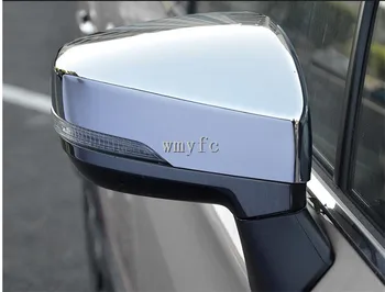 

For subaru Forester SK 2018 2019 styling Car body sticks rear view Rearview Side glass Mirror Cover trim frame 2pcs