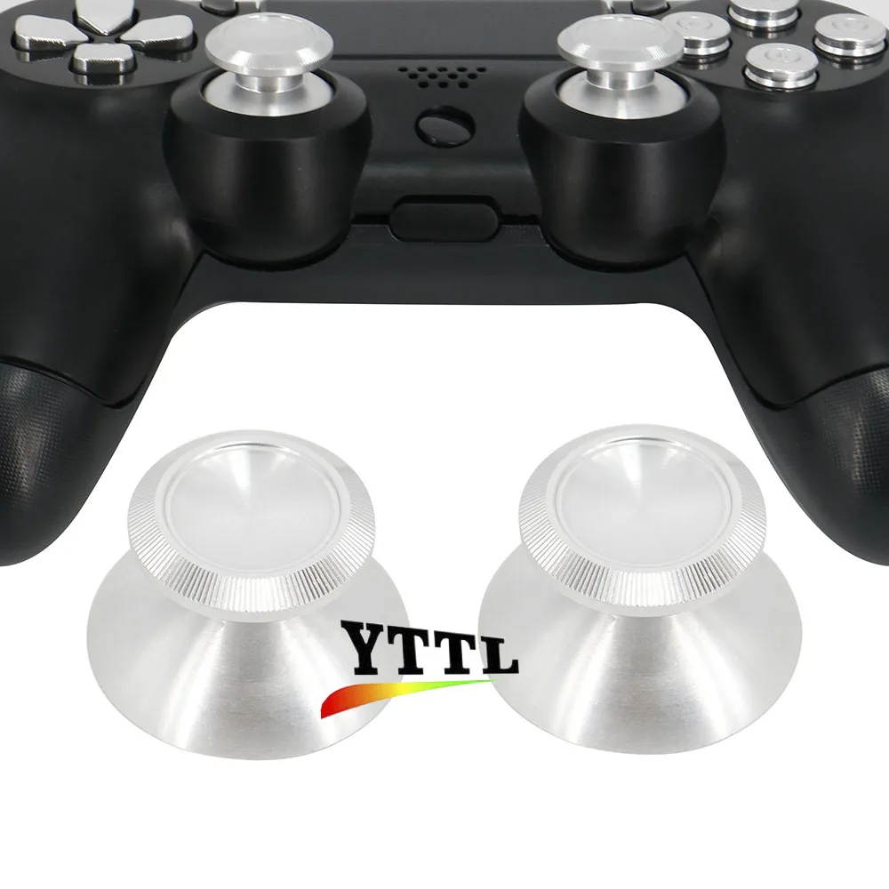 PS4 pro Replacement buttons Siliver 3