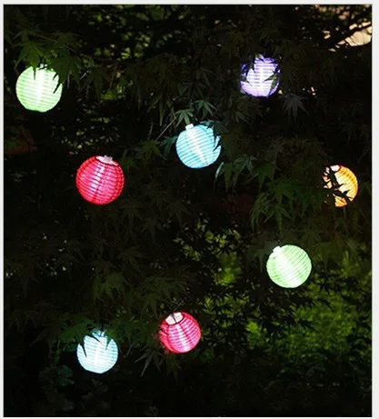 19FT 20 светодиодный s солнечный светодиодный строки Энергосберегающие Красочные Фонари для рождественской вечеринки украшения сада