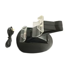 Двойной Зарядное устройство Док-станция адаптер для Microsoft Xbox One беспроводной контроллер