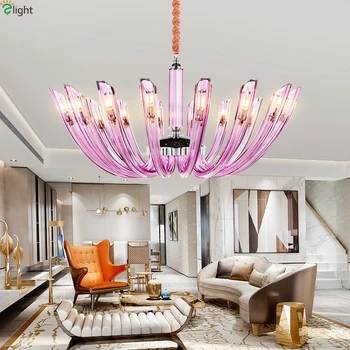 

Modern Lustre Crystal Led Chandeliers Lighting Chrome Metal Living Room Led Pendant Chandelier Lights Dining Room Hanging Light