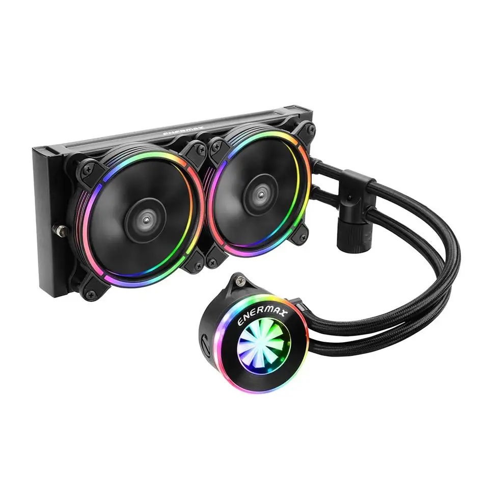 

LIQFUSION 240 Water Cooling Radiator Desktop Multi-platform CPU Radiator RGB Motherboard Synchronization
