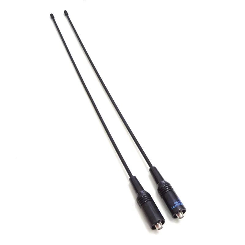 

2pcs Nagoya Na-771 SMA-F 144/430Mhz VHF/ UHF Antenna For Kenwood WOUXUN Two Way Portable Radio Baofeng UV-5R BF-888S UV-B5