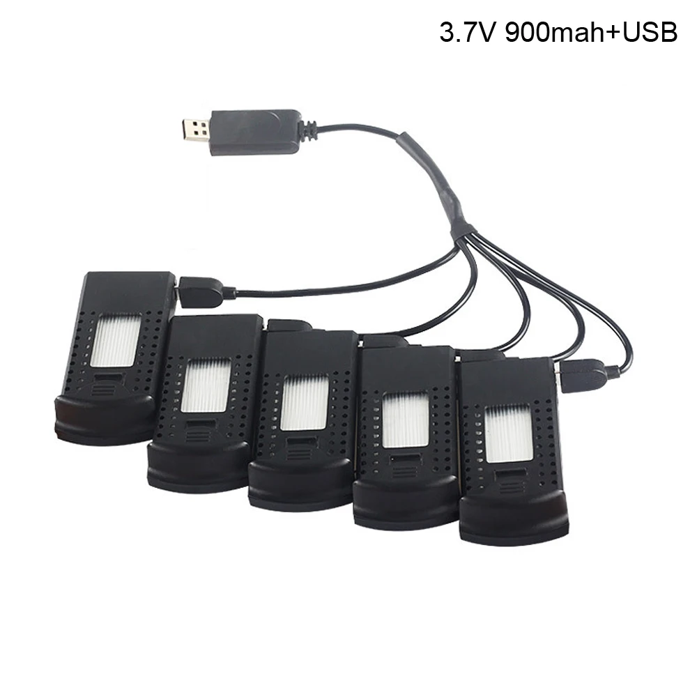 Батарея для SG700 DM107S S169 3 7 V 900mAh Lipo батарея с USB RC Quadcopter Запасные Части дроны