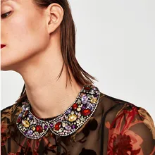 JURAN Новое Макси ожерелье Роскошные Чокеры ожерелье для женщин Модный воротник Bijoux модное свадебное массивное ожерелье ювелирные изделия