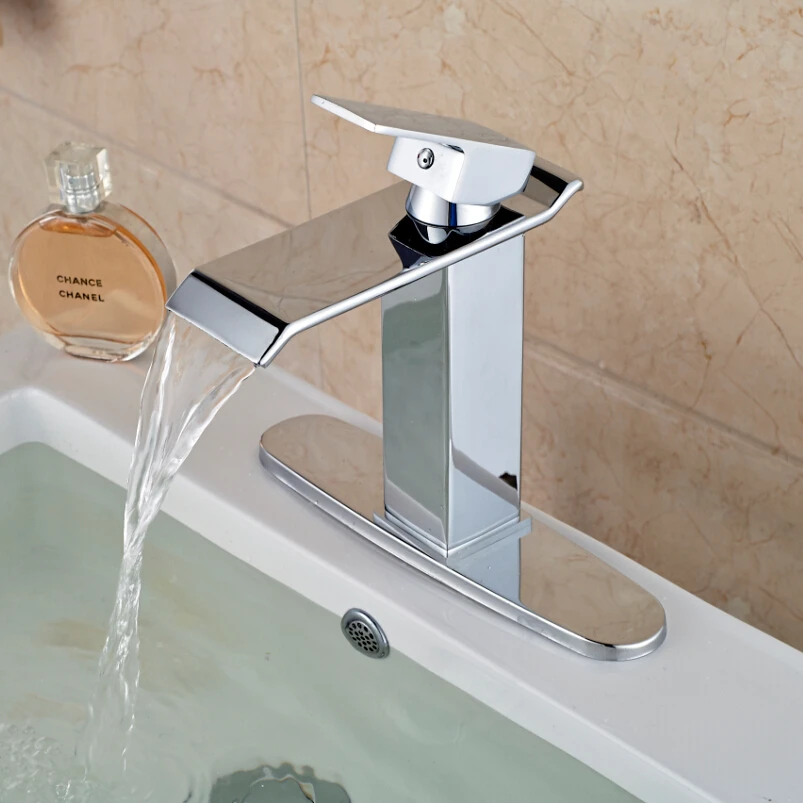 Free Shipping Brass Waterfall Spout Basin Vessel S...