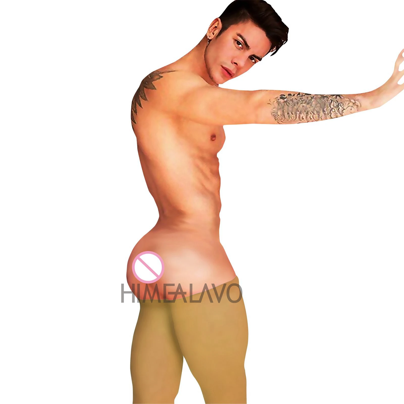 HIMEALAVO hot Sexy Gay Mens bodystocking Opaque Nylon Thigh High Stockings Male stockings 11 colors -