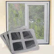 Drop shipping Wholesales 3pcs/6pcs /9pcs Fix Your Net Mesh Window Screen for Home Anti Mosquito Repair Screen Patch Stickers
