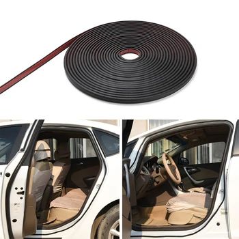 

Car Stickers Door Seal Strips Sound Insulation Rubber Sticker For Audi A4 A3 Q5 Mercedes Benz W211 W204 W212 BMW E39 E46 E60