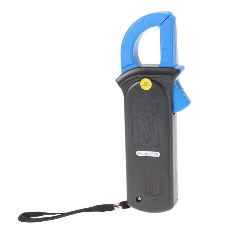 Digital Auto Range Clamp Multimeter Tester Meter DMM AC DC Volt Ohm Digital Clamp Multimeters ST201