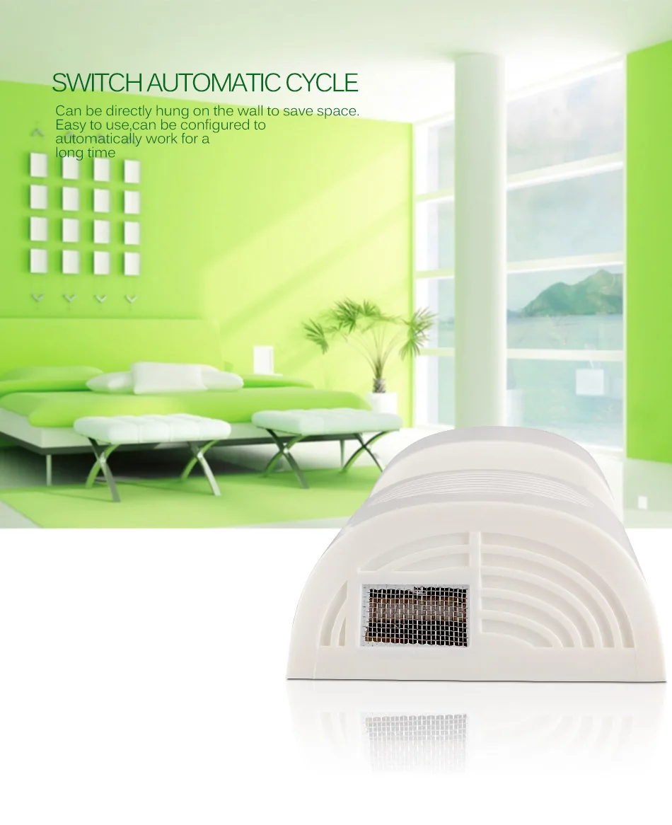 Аэризатор воздуха, очиститель воздуха для дома, деодорант и ионизатор воздуха, очищающий бактерицидный фильтр, дезинфицирует и чистит комнаты