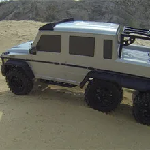 1/10 металлическое ведро шасси ось рама 6wd грузовик для RC8WD Land/Ровер D90 SCX10 джип Wrangler Рок Гусеничный грузовик 6X6