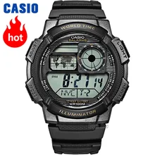 Casio watch Analogue Men s Quartz Sports Watch Resin Strap Student Watch AE 1100 AE 1000