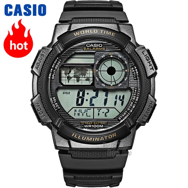 Best Offers Casio watch Analogue Men's Quartz Sports Watch Resin Strap Student Watch AE-1100 AE-1000 Best Offers Casio watch Analogue Men's Quartz Sports Watch Resin Strap Student Watch AE-1100 AE-1000