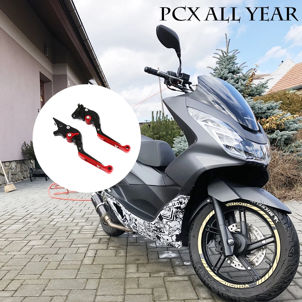 Рычаг разрыва PCX 125 регулируемые складные рычаги тормозной муфты для HONDA PCX125 150 PCX150
