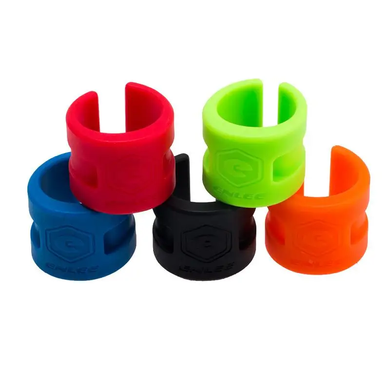 

1Box Of 4PCS Bicycle Fork Rear Fork Anti Collision Rubber Protective Chain Protector Protective Ring 5 Color To Choose