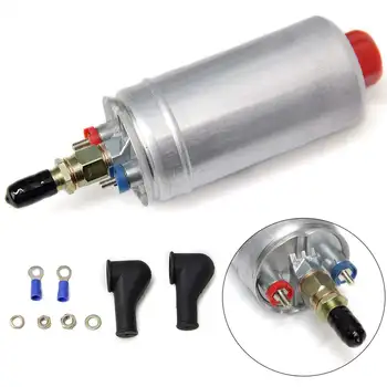 

300LPH External Fuel Pump High Pressure Electric Fuel Injection Pump with Installation Accessories for 0580 254 044